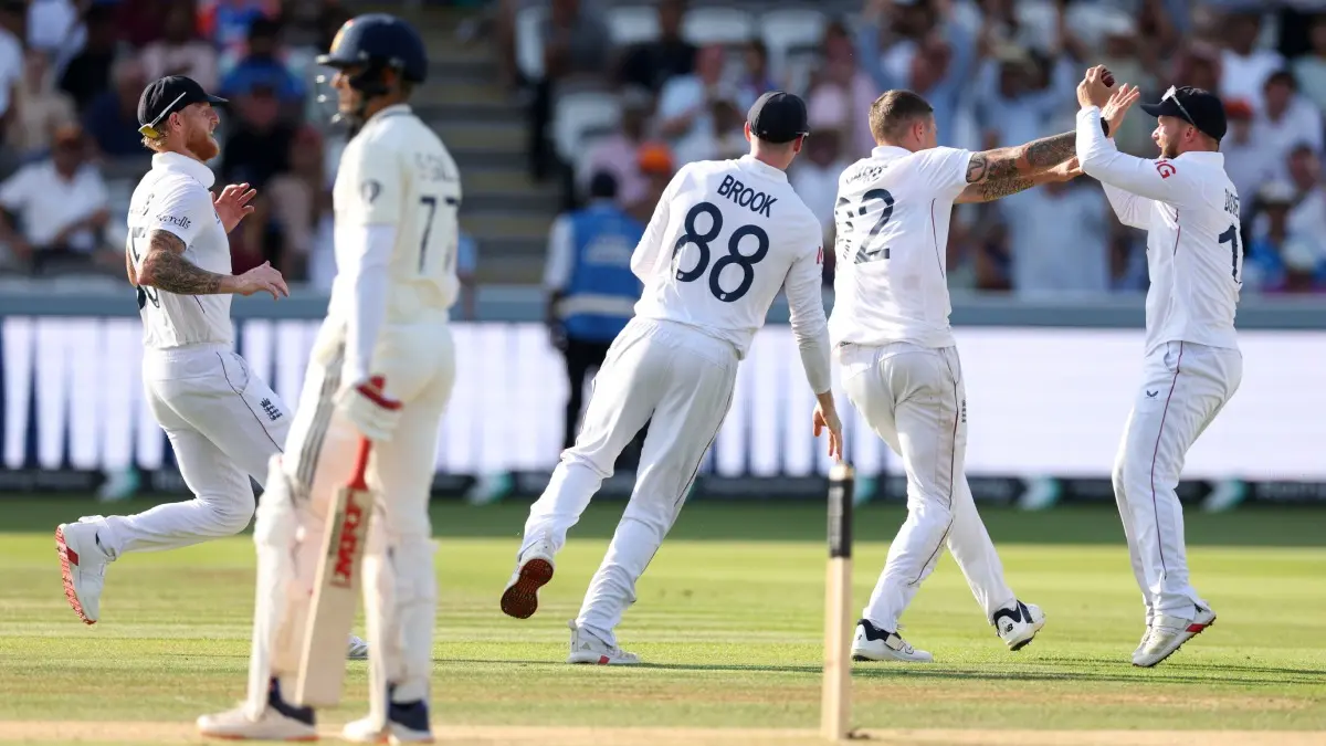 Team India Wobble Against England's Fierce Bowling To Score 58/4 At Stumps After Hosts Set A 193-Run Target Brydon Carse and Ben Stokes