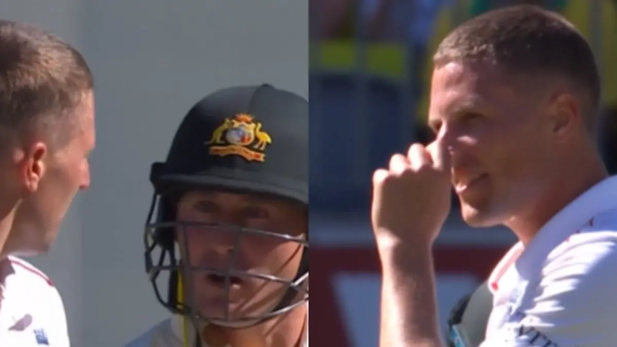WATCH | Marnus Labuschagne-Brydon Carse Engage in Heated Banter During 1st Ashes Test in Perth Brydon Carse, Marnus Labuschagne