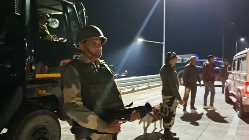 BSF Opens Fire on Suspected Movement Along International Border in Samba BSF