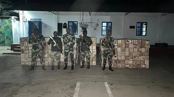 BSF foils cattle smuggling bid on international border near Meghalaya