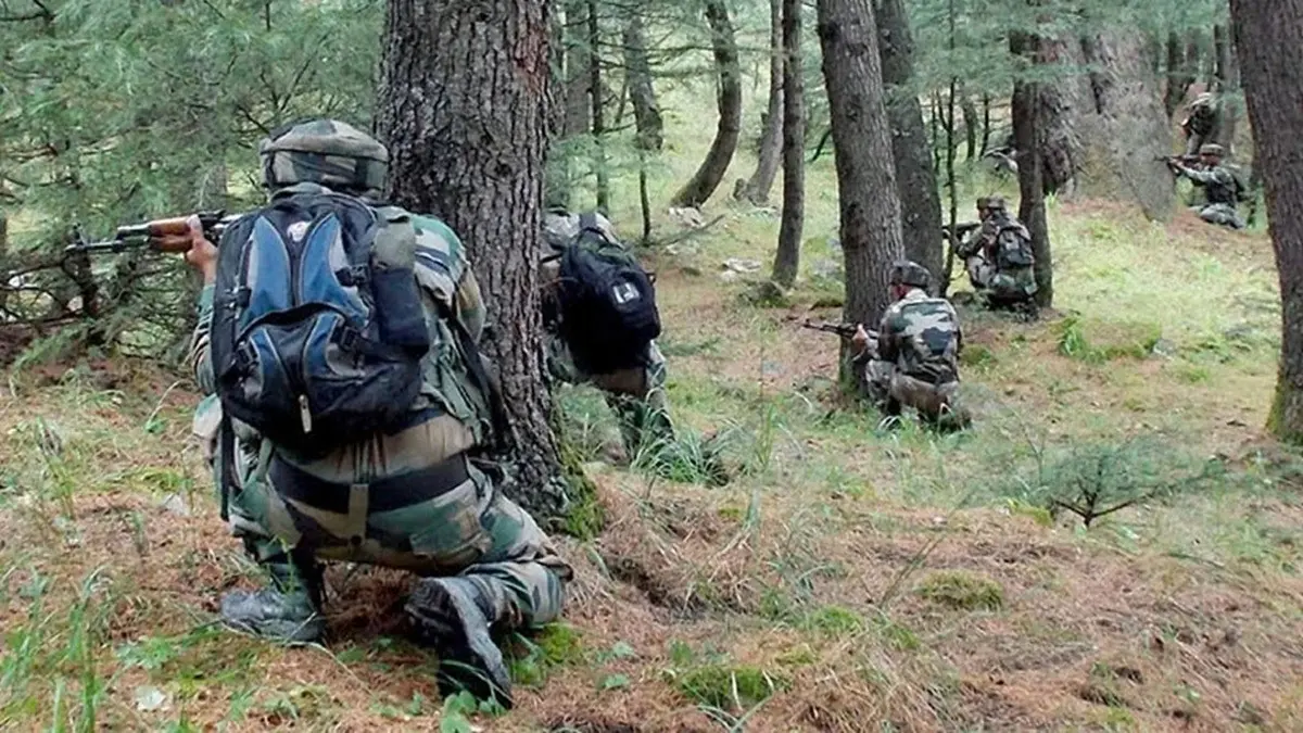 BSF Kills Pakistani Intruder In Samba: Fresh Encounter Erupts In Kishtwar, Trapping Jaish Terrorists