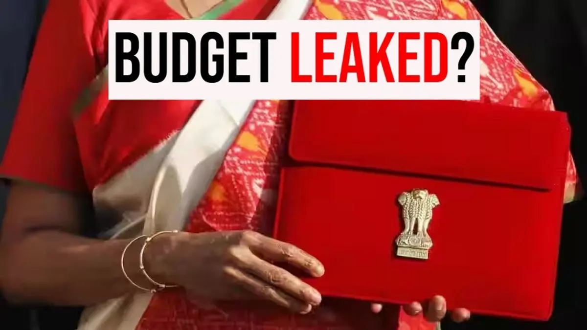 Budget Leaked Before Feb 1? Pictures Of Scanned Copy Shared Online | What's The Truth? Budget Leaked Before Feb 1? Pictures Of Scanned Copy Shared Online | What's The Truth?