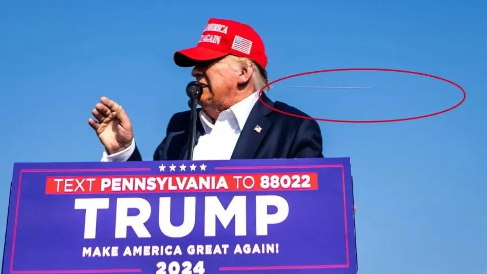 Bullet Misses Trump By A Few Inches