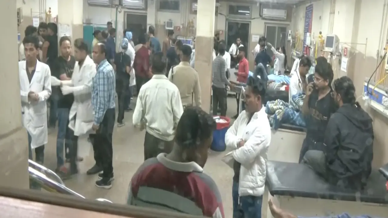 Bus Accident in Indore, Madhya Pradesh