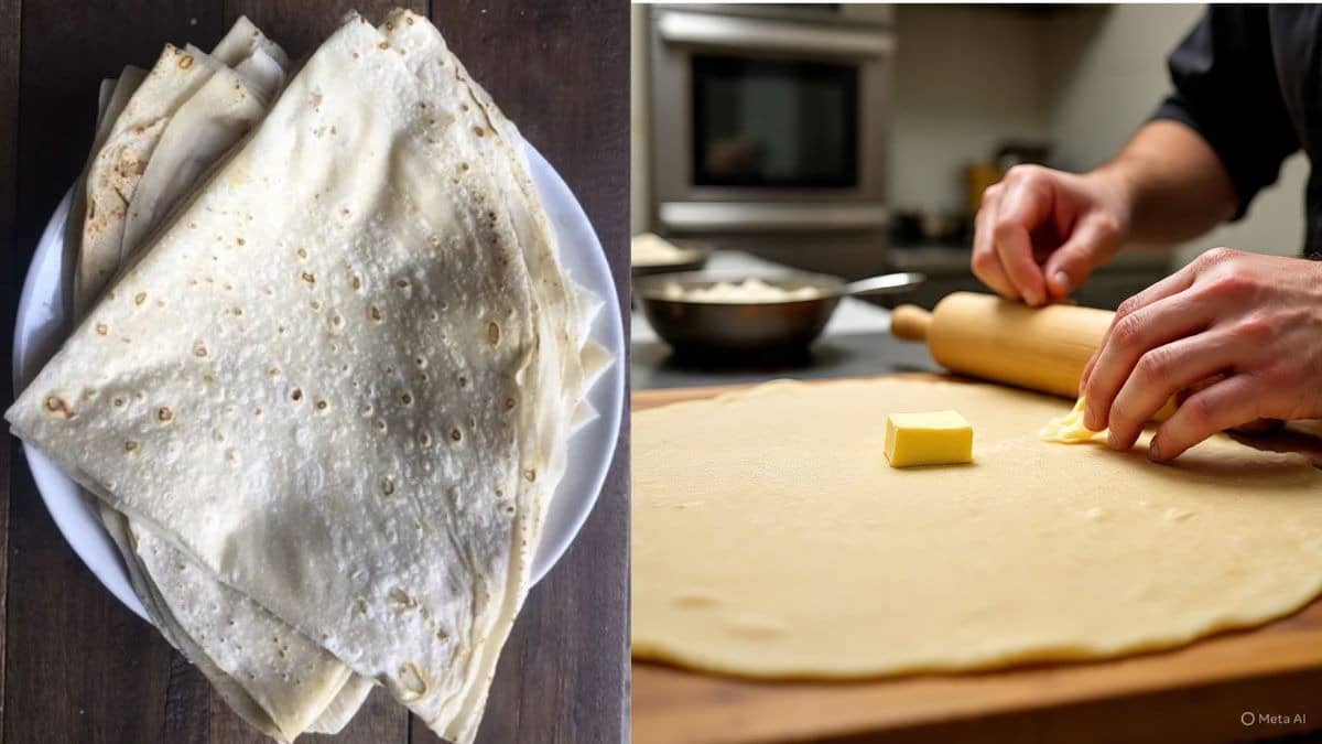 Butter Rumali Roti Recipe