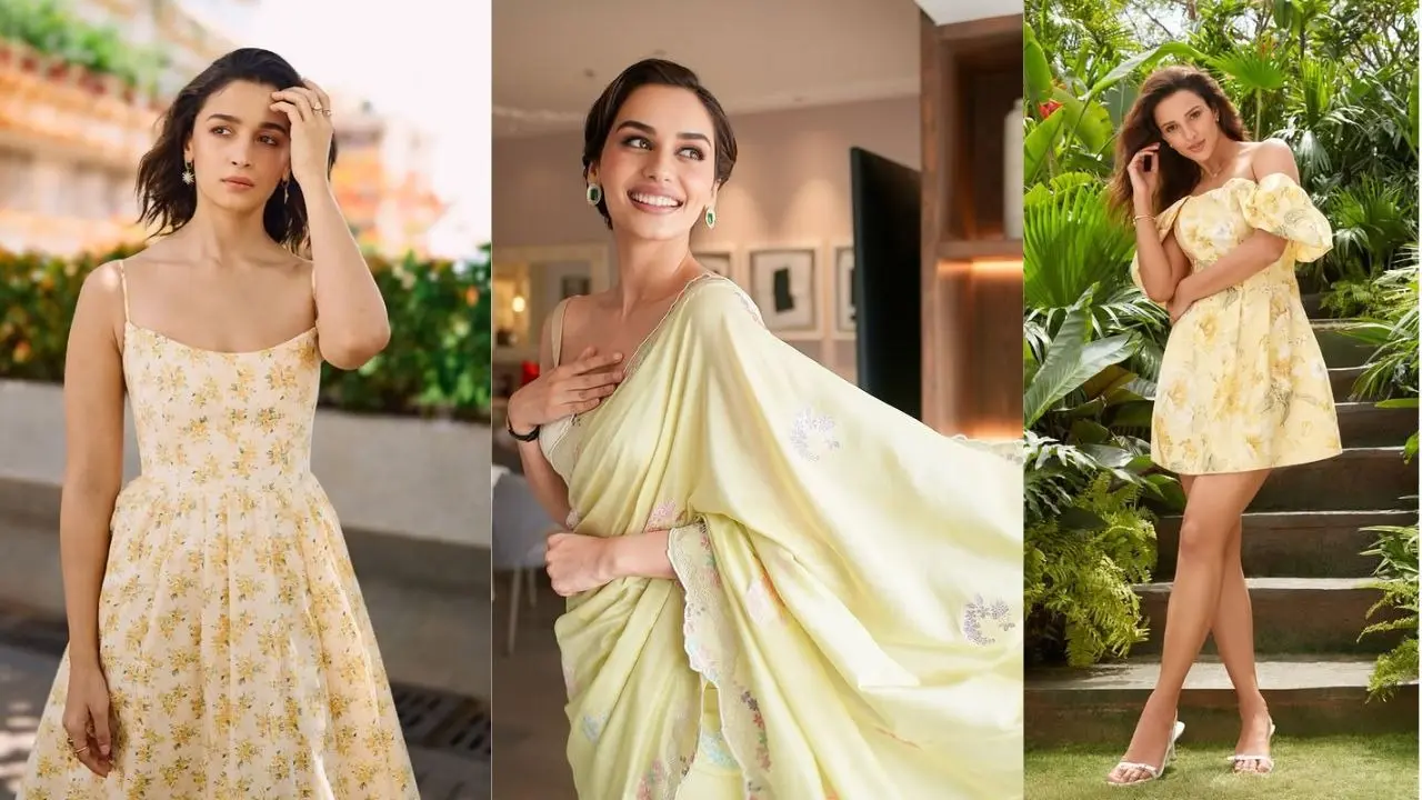 Monsoon 2025 Trend Alert: Butter Yellow Is A Bollywood Approved Wardrobe Essential You Simply Cannot Ignore Butter yellow fashion