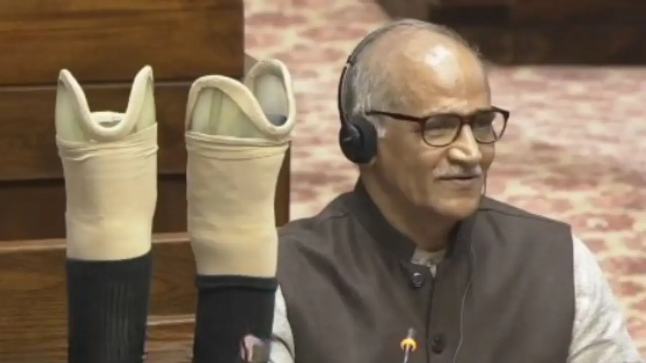 जब राज्यसभा में सांसद ने मेज पर रखे अपने कृत्रिम पैर, फिर सुनाई 31 साल पुराने हमले की कहानी; VIDEO C Sadananad Master