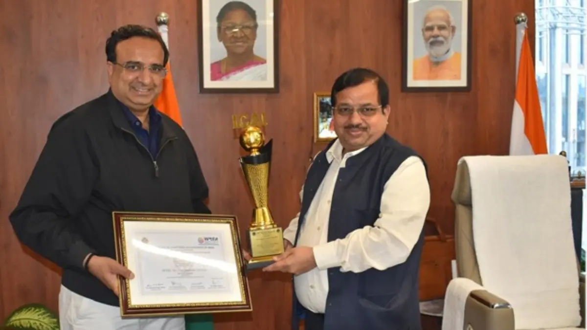 C.A. विजय कुमार चौधरी को I.C.A.I. द्वारा W.O.F.A. 2026 में “सी.ए. सी.एक्स.ओ.- फॉर लार्ज कॉर्पोरेट” के रूप में किया गया सम्मानित CA Vijay Kumar Chaudhary