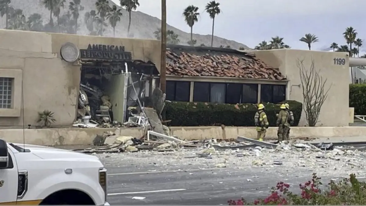 California Explosion: Bomb Blast Rocks Palm Springs, Killing One Person Near Health Facility California Explosion: Bomb Blast Rocks Palm Springs, Killing One Person Near Health Facility"