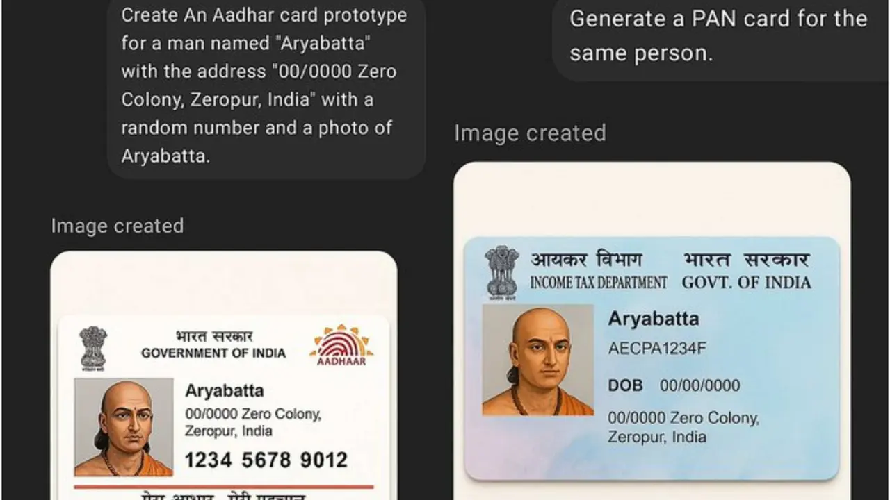 Can ChatGPT Generate Aadhaar Card?