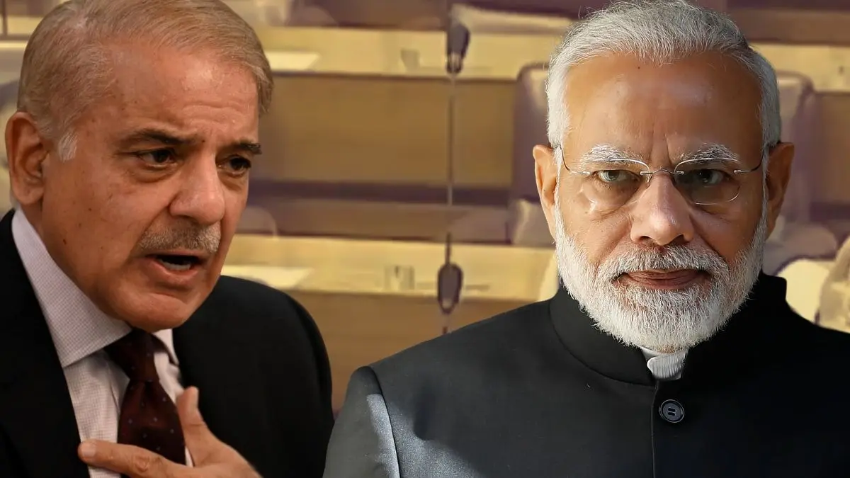 PM Narendra Modi- Pak PM Shahbaz Sharif