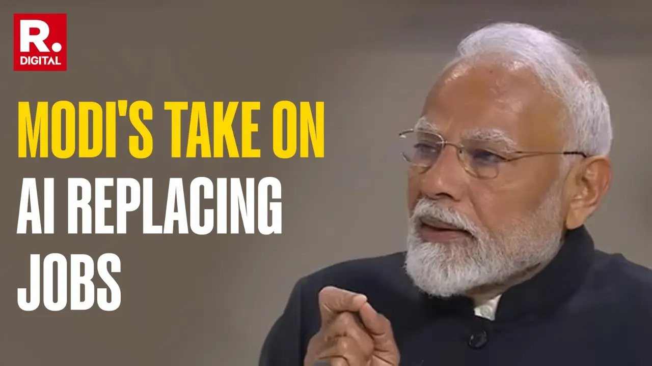Will Technology Replace Jobs? PM Modi Answers at AI Summit | WATCH Can Technology Replace Humans? PM Modi Answers at AI Summit | WATCH