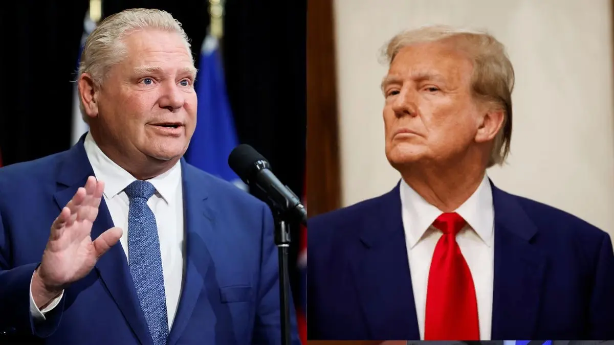 Canada-US ties under strain after Ontario Premier Doug Strain ran an anti-tariff advertisement campaign in the US.