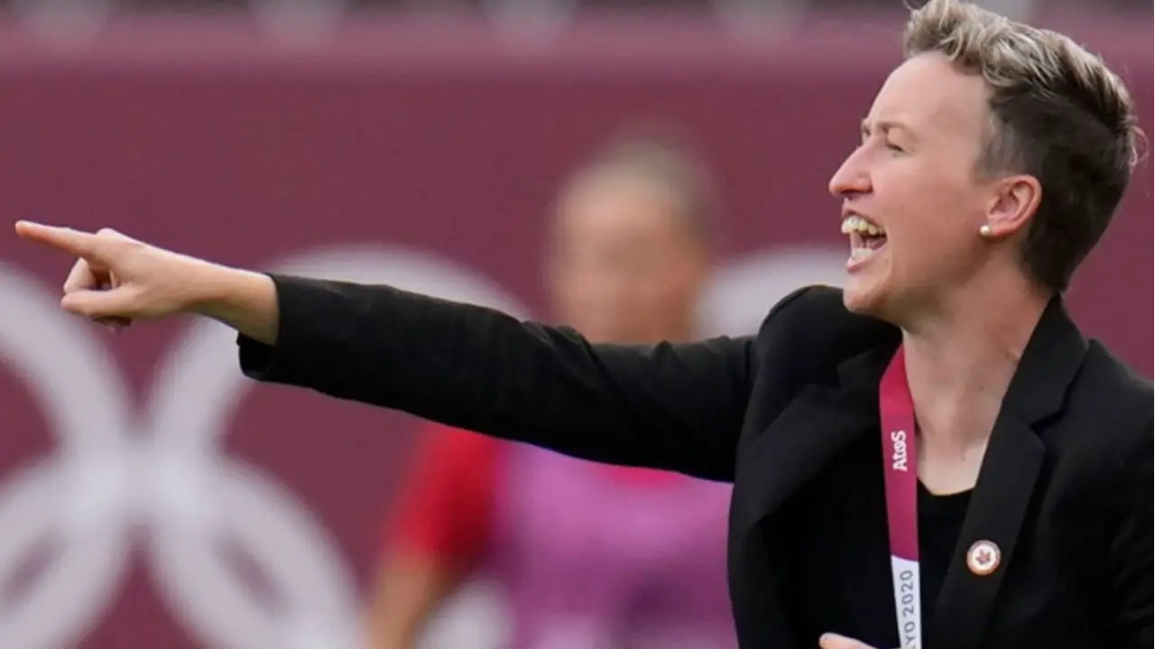 Canadian Women's Soccer Coach Bev Priestman Suspended for Paris Olympics amid Drone Spying Scandal Canadian Women's Soccer Coach Bev Priestman Suspended