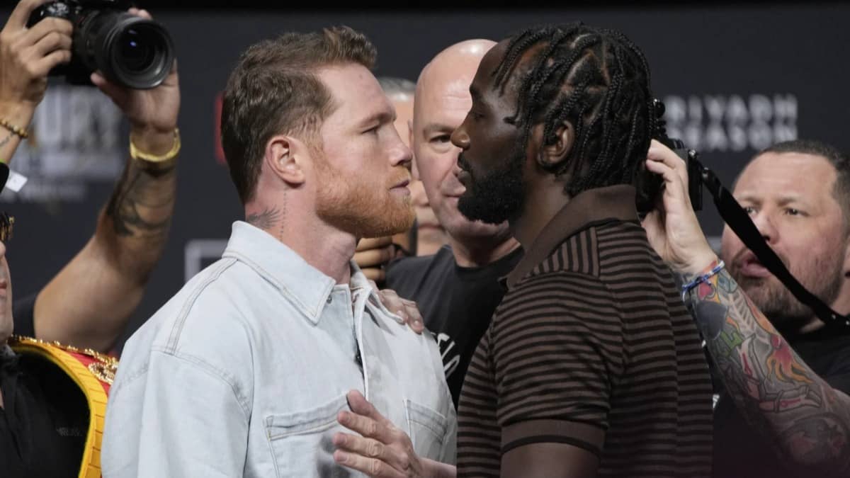 Canelo Alvarez and Terence Crawford