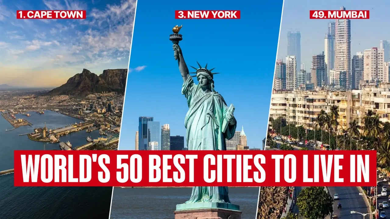 Cape Town Tops, Mumbai Only Indian City In World's 50 Best Cities To Live In