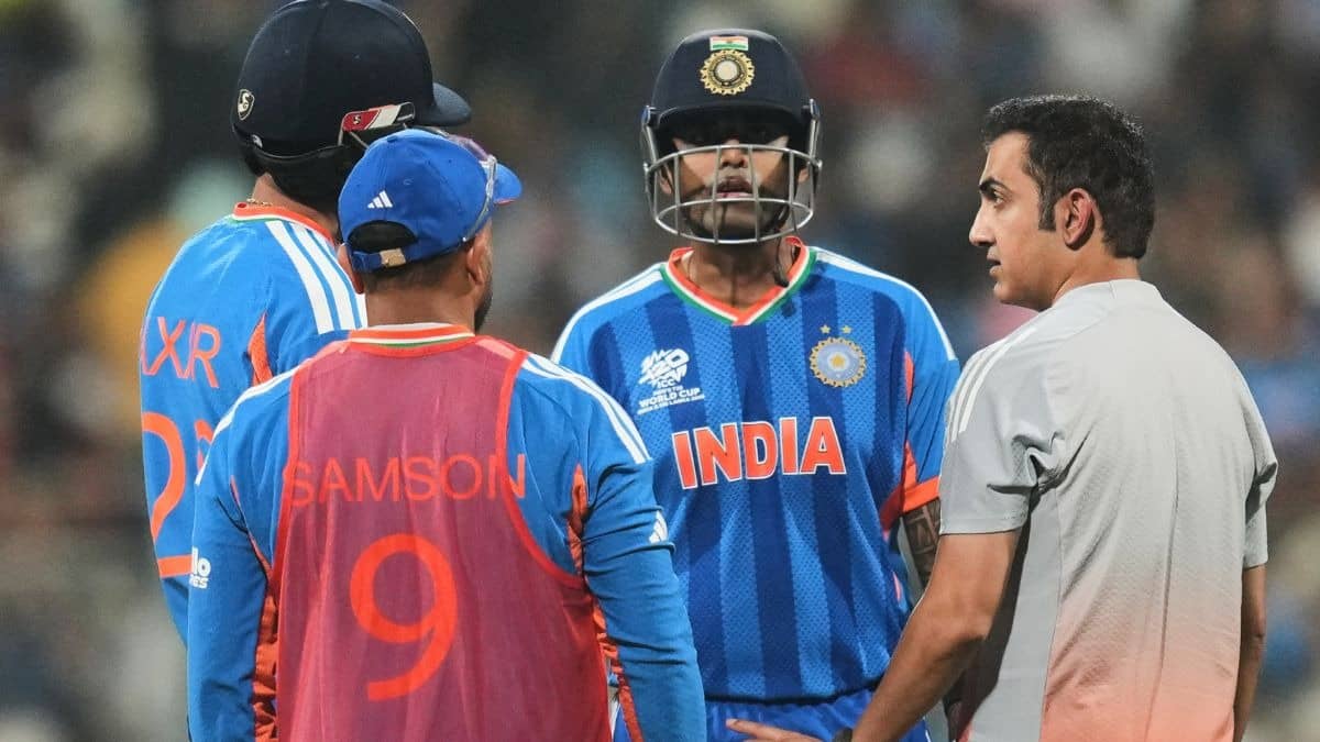 Captain Suryakumar Yadav with coach Gautam Gambhir