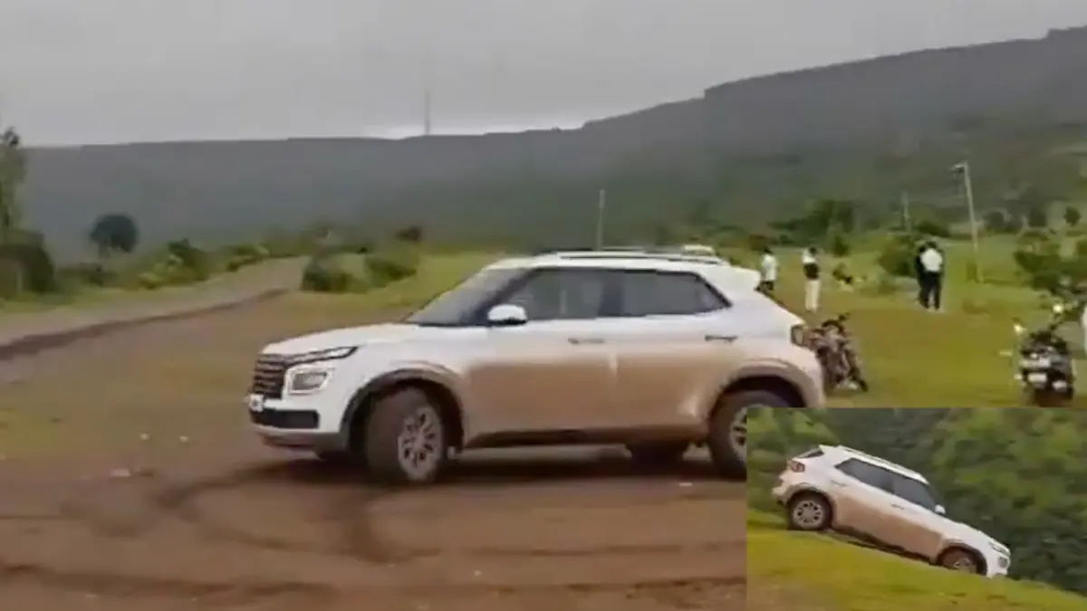 Car stunt gone wrong