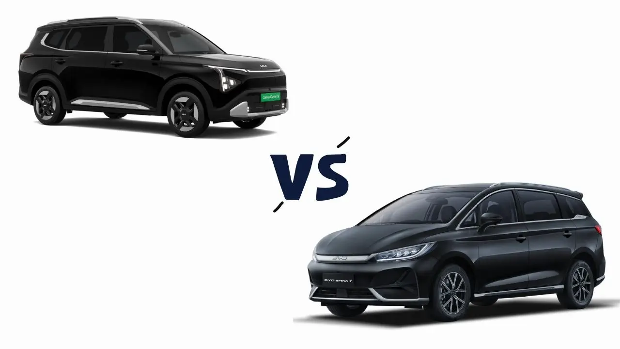 Kia Carens Clavis EV vs BYD eMax 7 - Which EV MPV to Choose Around ₹30 Lakh? Carens Clavis EV vs eMax 7