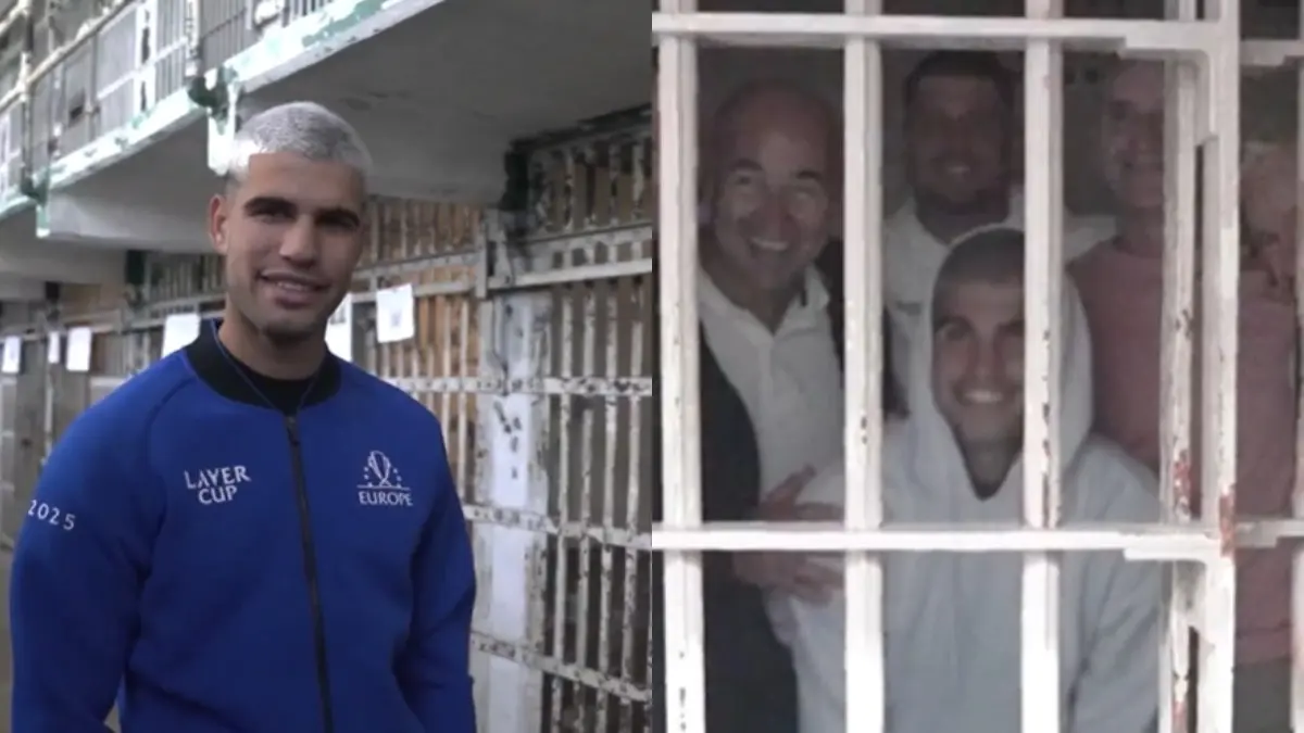 Alcaraz at Alcatraz! Carlos Rules Internet With His Iconic Prison Visit After US Open Win | WATCH Carlos Alcaraz