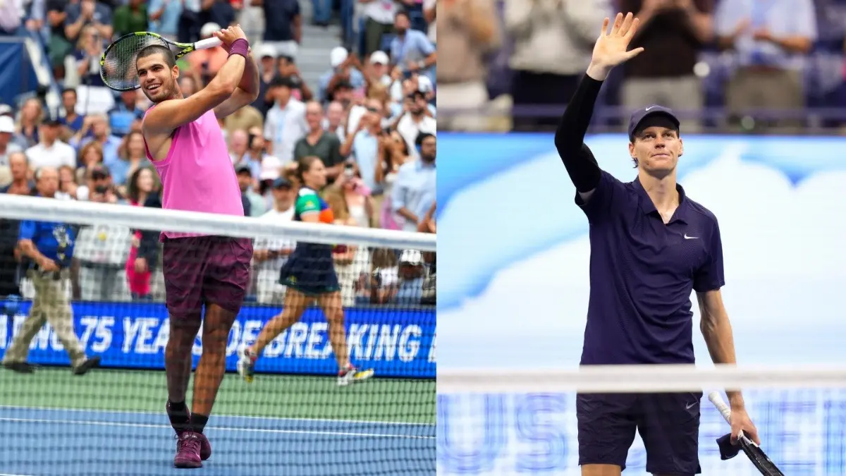 Carlos Alcaraz and Jannik Sinner