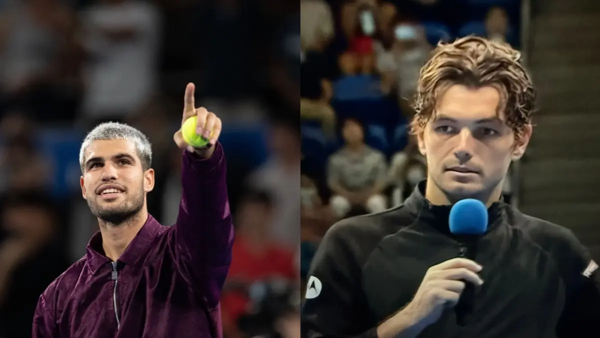 Taylor Fritz Touts Carlos Alcaraz as 'Best Player in World' After Loss in Japan Open 2025 Final Carlos Alcaraz, Taylor Fritz