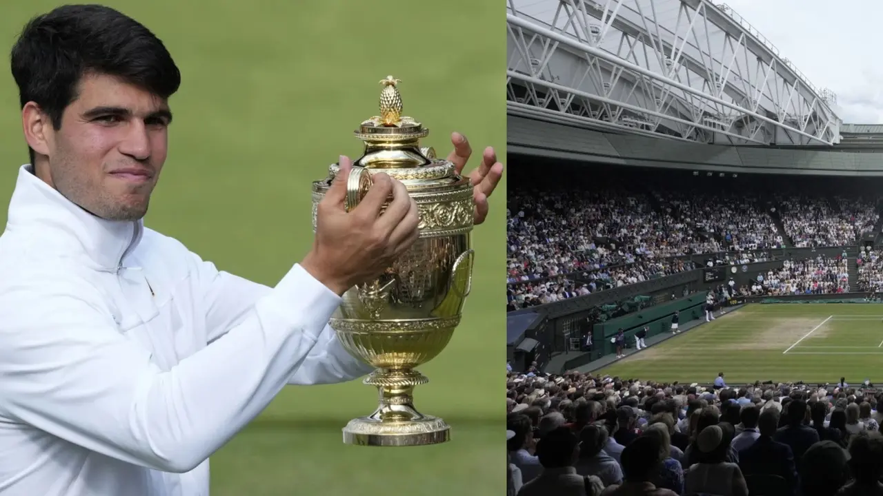 Carlos Alcaraz Wimbledon 2025