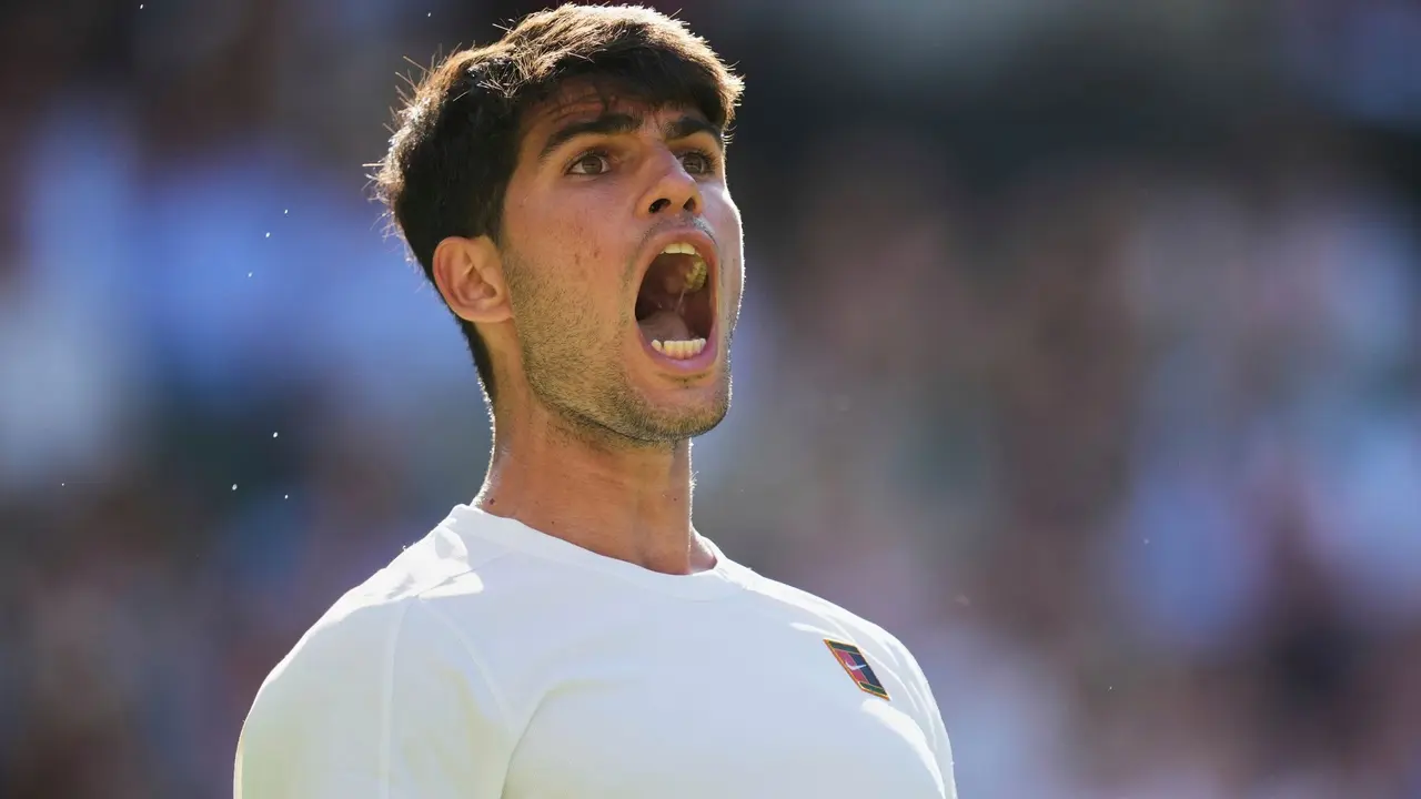 Carlos Alcaraz Wimbledon 2025