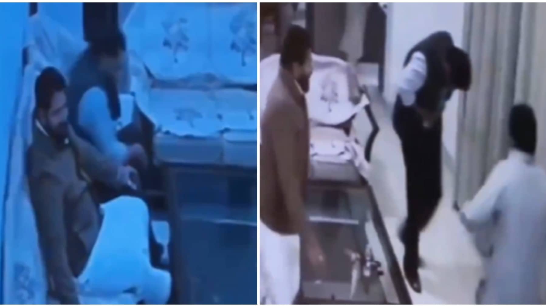 Caught On Cam: NRI Dies As Pistol Accidentally Goes Off While Getting Up From Sofa In Punjab