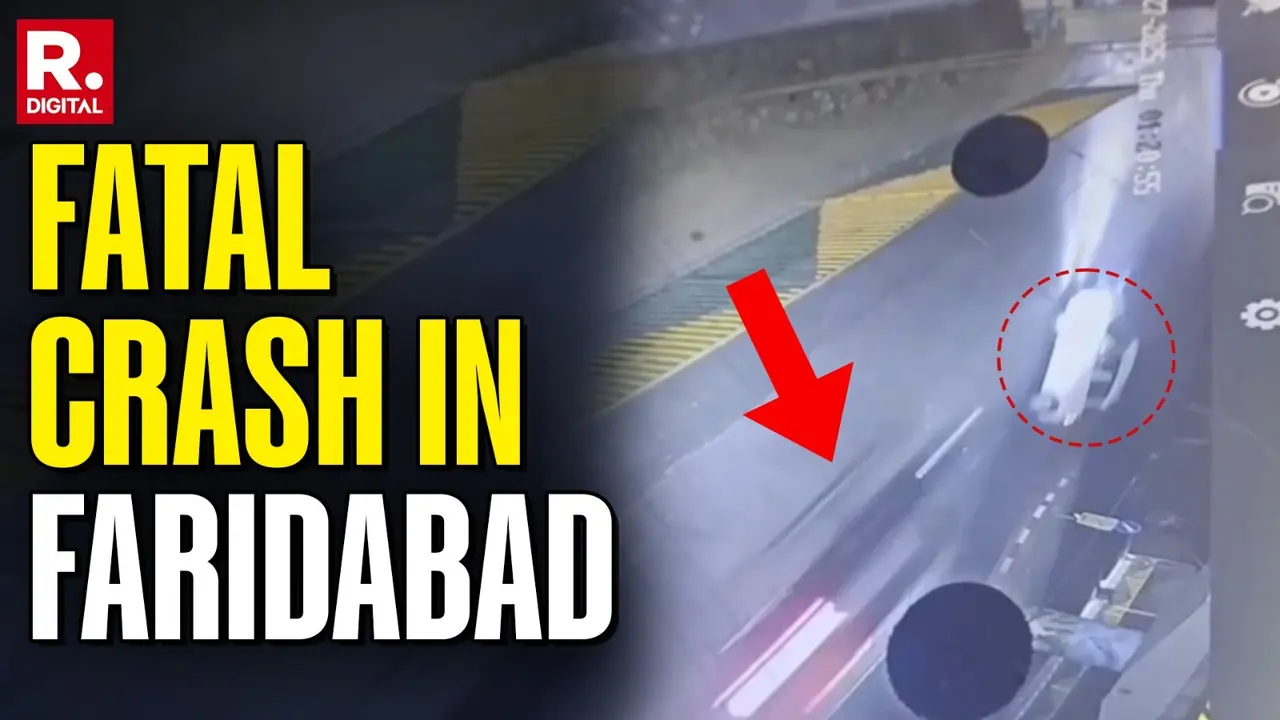 Caught On CCTV: Speeding Scorpio Rams Into Swift Car in Faridabad, 1 Killed Caught On CCTV: Speeding Scorpio Rams Into Swift Car in Faridabad, 1 Killed