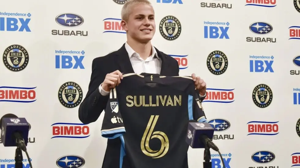 Philadelphia Union Midfielder Cavan Sullivan Is The Youngest Ever In MLS. He's Just 14 years old Cavan Sullivan