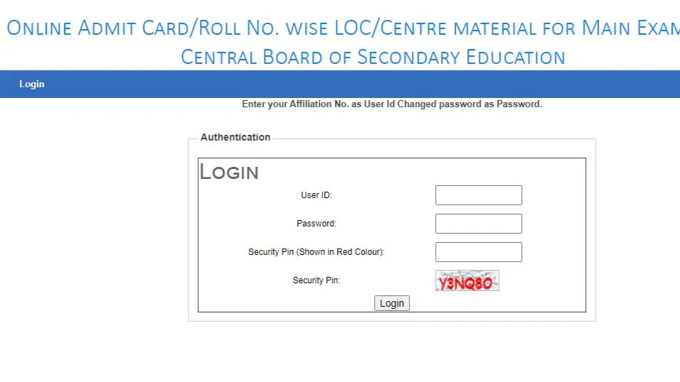 CBSE Admit Card 2025