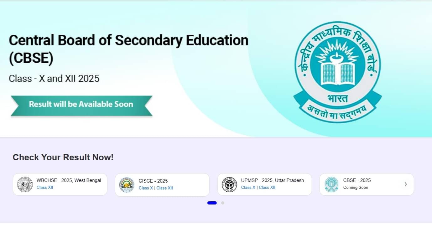 CBSE Board Result 2025 LIVE: Class 10th and 12th Result Today? at DigiLocker, cbse.nic.in, Know How to Check