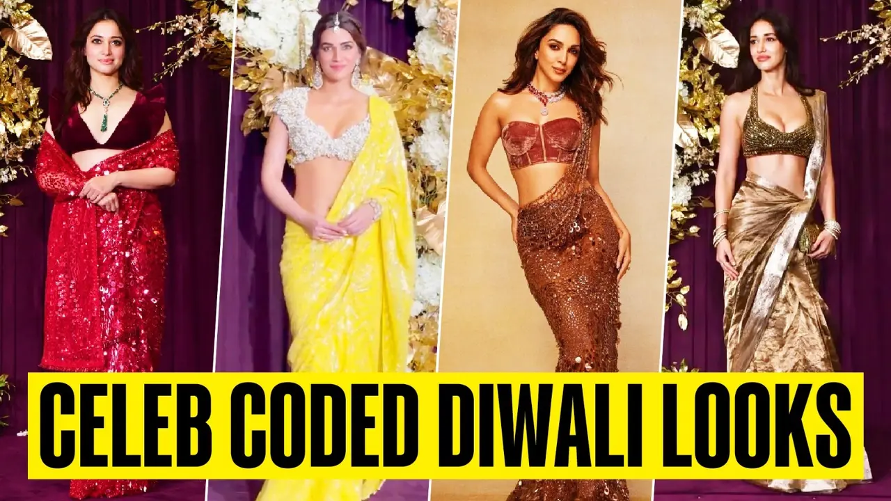 Diwali 2024: Disha Patani To Kiara Advani, Celeb-inspired Saree Draping Style For The Festive Season Celeb-inspired looks for this Diwali