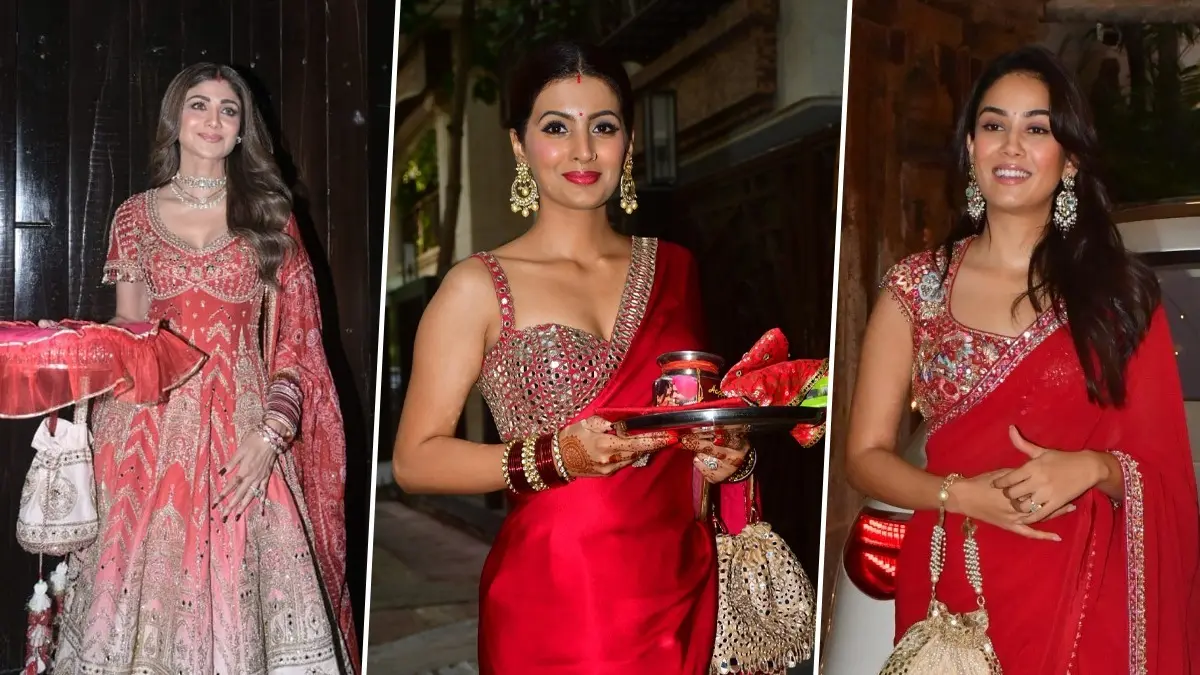 Celebs arrive at Anil Kapoor's home for Karwa Chauth celebrations