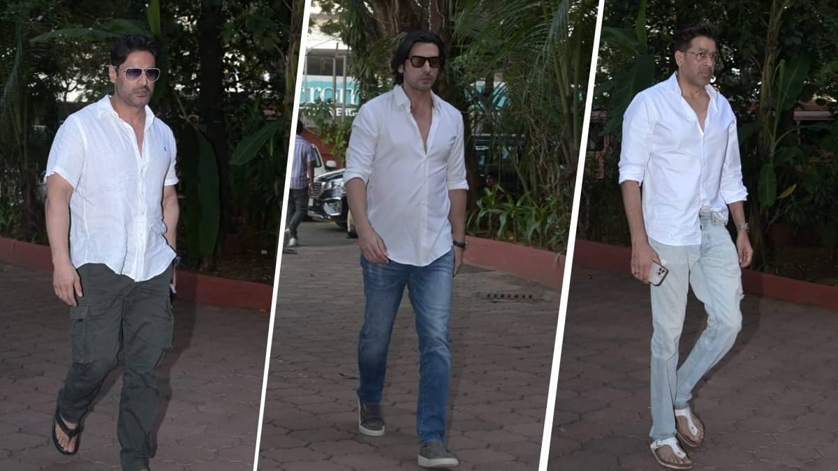 Celebs arrive for Pankaj Dheer's prayer meet in Mumbai