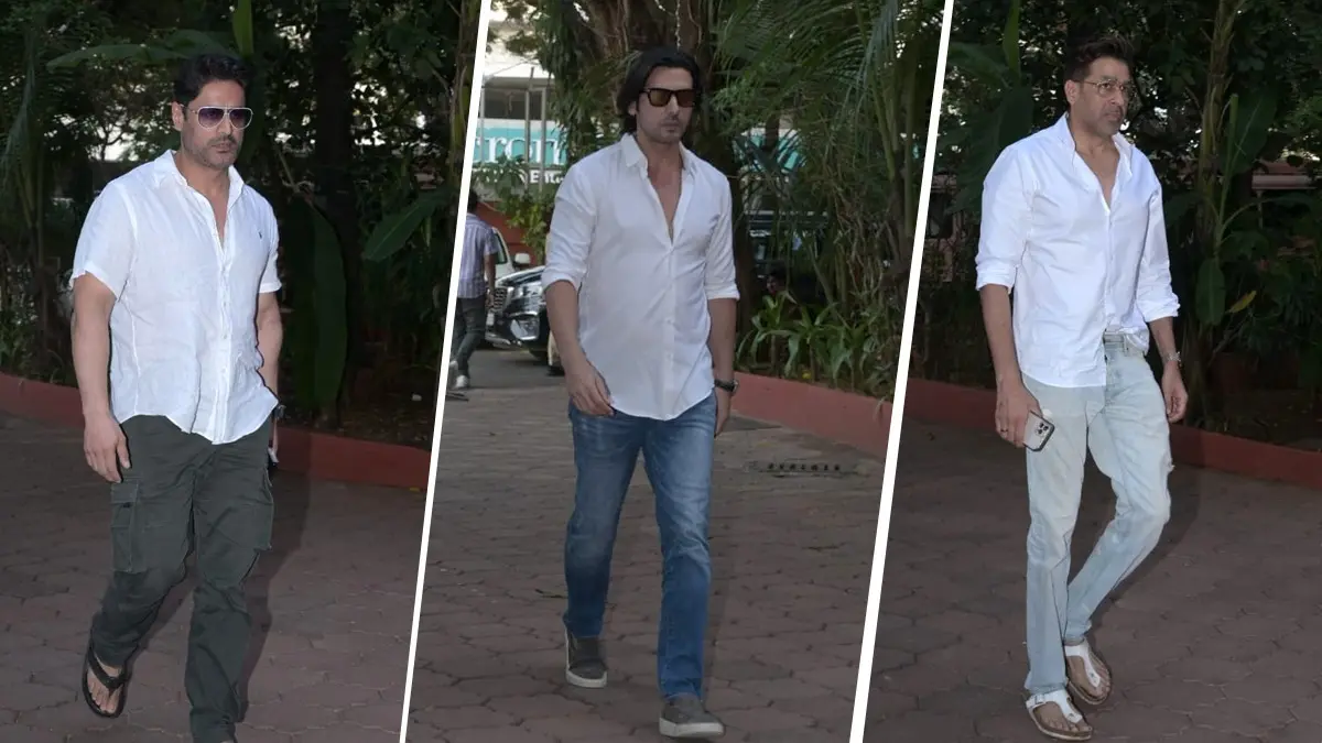 Celebs arrive for Pankaj Dheer's prayer meet in Mumbai
