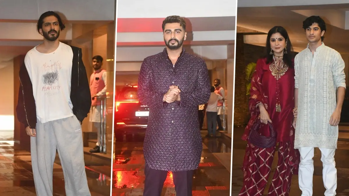 Celebs at Anshula Kapoor's engagement in Mumbai