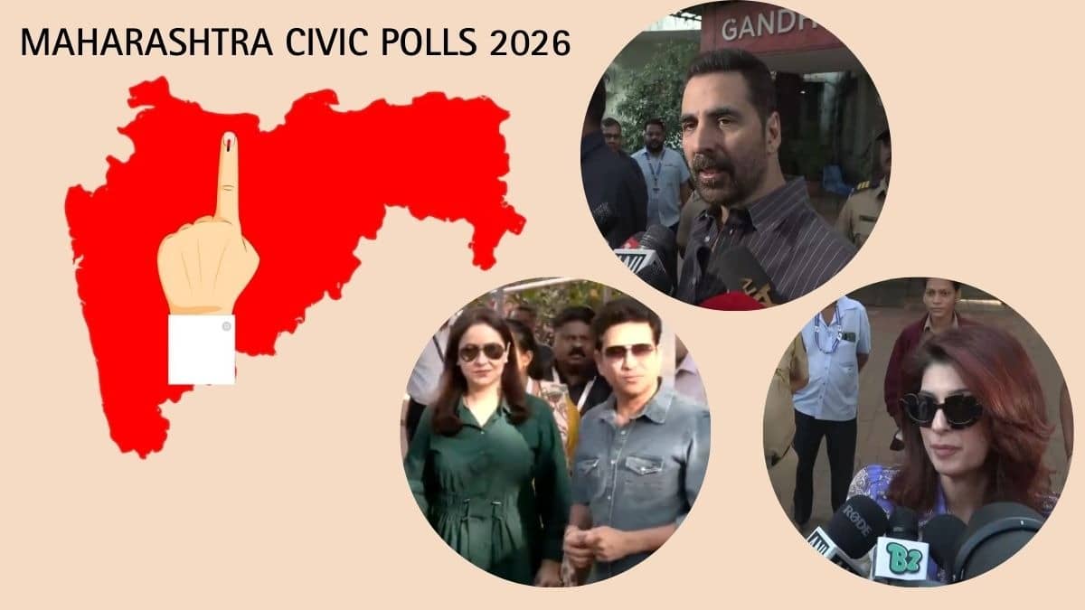 Celebs Cast Vote In Mumbai