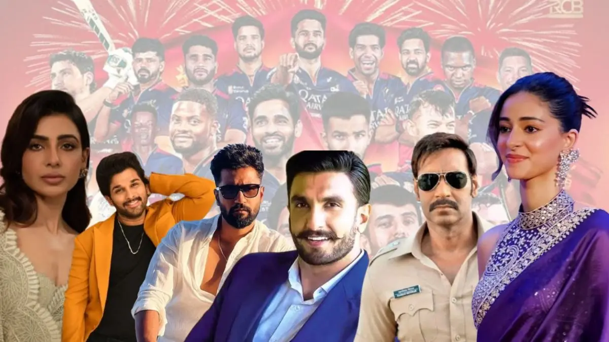Allu Arjun, Ranveer Singh, Rashmika Mandanna, Ananya Panday, Vicky Kaushal Congratulate RCB And Virat Kohli For First IPL Win In 18 Years Celebs congratulate RCB on IPL victory
