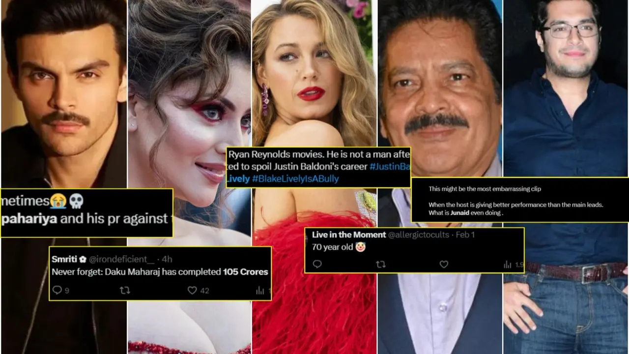 Celebs getting trolled on social media include Junaid Khan, Veer Pahariya, Urvashi Rautela and others