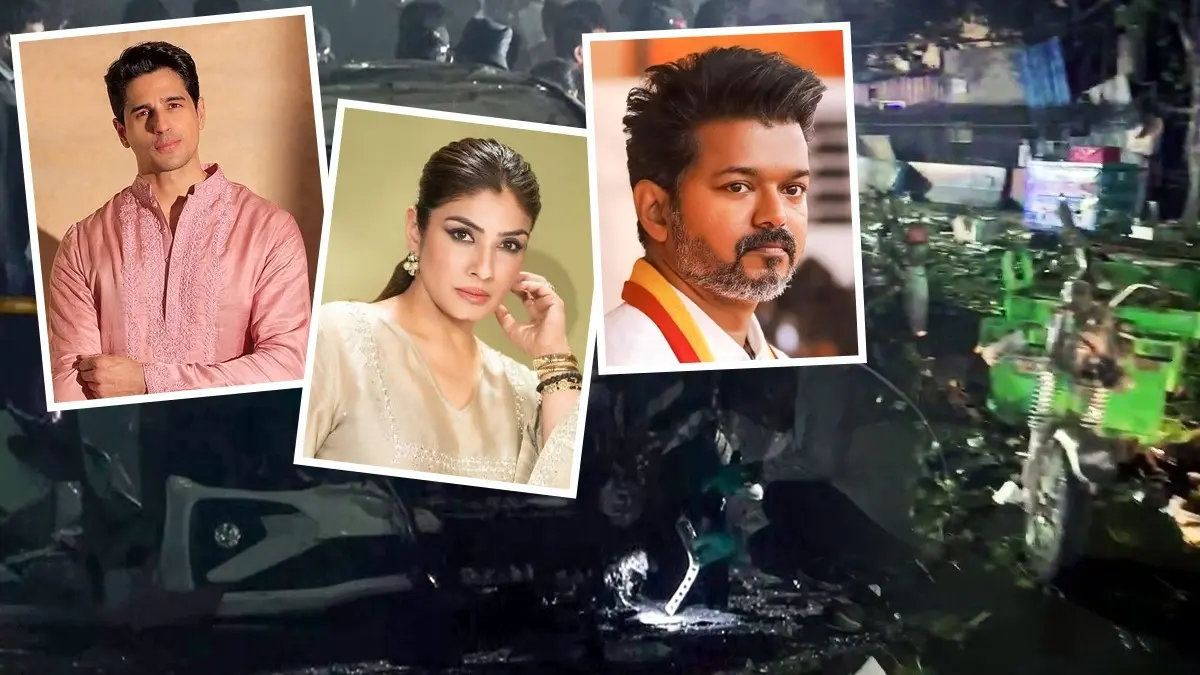 Delhi Red Fort Blast: Thalapathy Vijay, Raveena Tandon, Sidharth Malhotra, Rajkummar Rao, Sonu Sood And Other Celebs Extend Condolences To Affected Families Celebs React To Delhi Blast