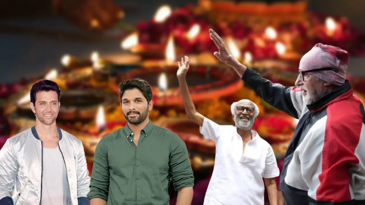 Celebs Wishing Fans On Diwali 2025
