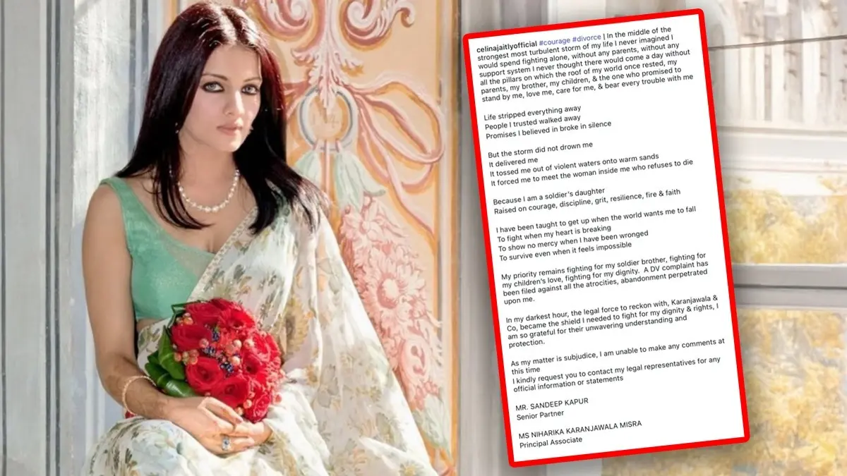 ‘A Soldier’s Daughter, I Won’t Drown’: Celina Jaitly Takes To Instagram To Announce Divorce With Husband Peter Haag Celina Jaitly's first statement in domestic violence case