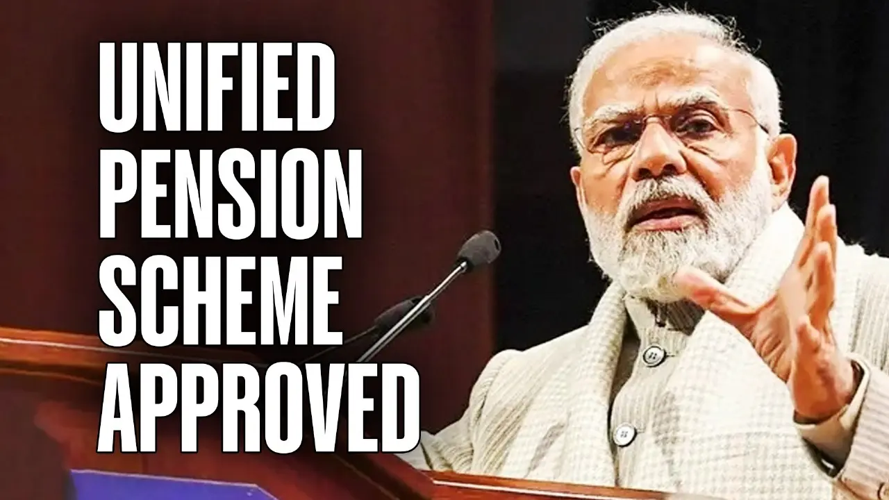 Centre Announces Unified Pension Scheme Providing Assured Family and Minimum Pension