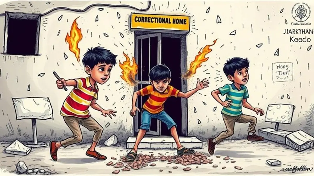Chaibasa Juvenile Correctional Home: 21 Juveniles Escape In Daring Breakout, Jharkhand Police Launch Manhunt Chaibasa Juvenile Correctional Home: 21 Juveniles Escape In Daring Breakout, Jharkhand Police Launch Manhunt
