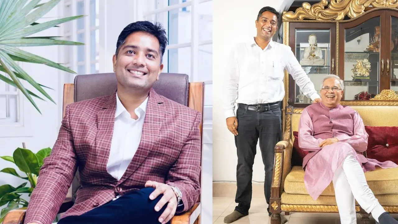 Who Is Chaitanya Baghel? Ex-CM Bhupesh Baghel’s Son Held in Rs 2,100 Cr Liquor Scam—Low-Key, Real Estate Links, No Political Role Chaitanya Baghel
