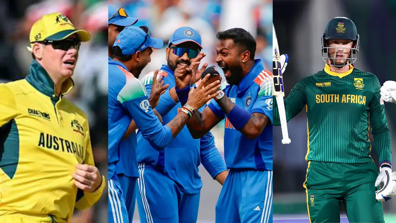 Champions Trophy Semifinal Scenario India will fight against Australia or South Africa what is the equation