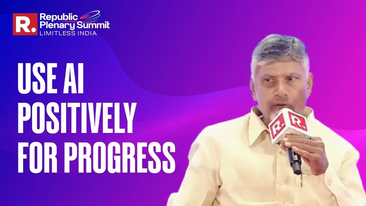 ‘Every Person Has to Use AI’ – Chandrababu Naidu on What’s Changing India's AI Game chandrababu naidu