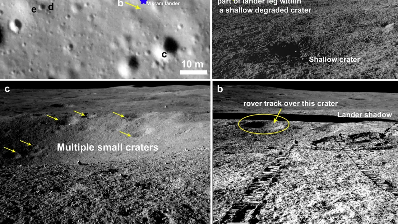 Chandrayaan-3: Pragyan Rover Finds Ancient 160-Km Wide Crater on Moon, Details Inside Chandrayaan-3: Pragyan Rover Discovers Ancient 160-Km Wide Crater on Moon